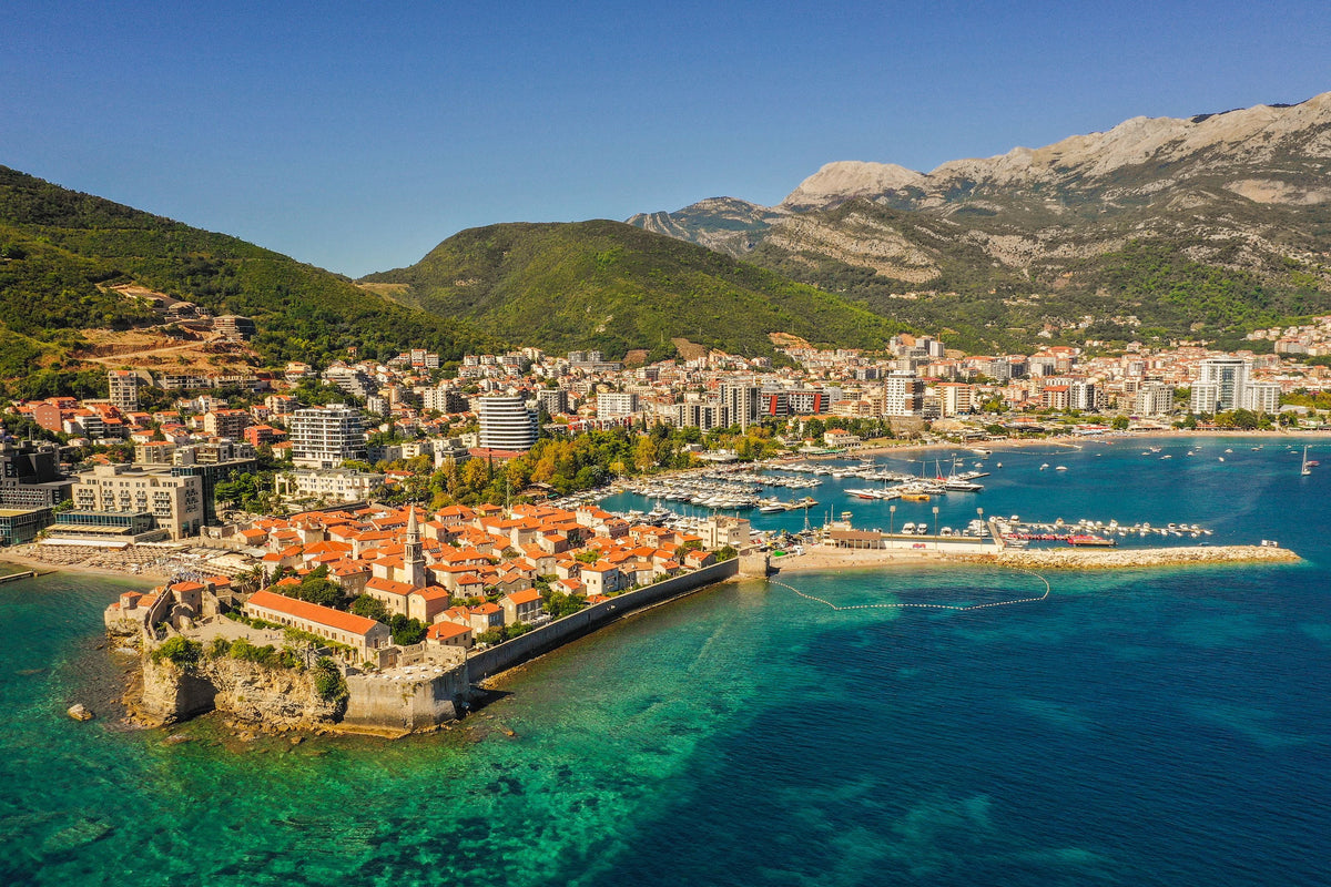 Budva montenegro old city
